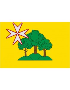 Bandera de Almunia de San Juan