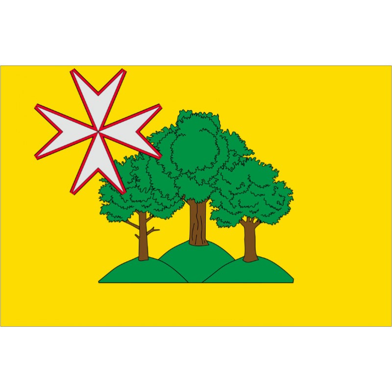 Bandera de Almunia de San Juan