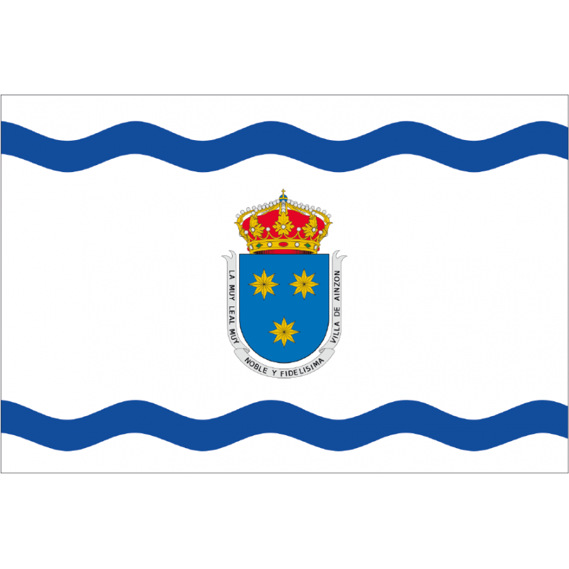 Bandera de Ainzón