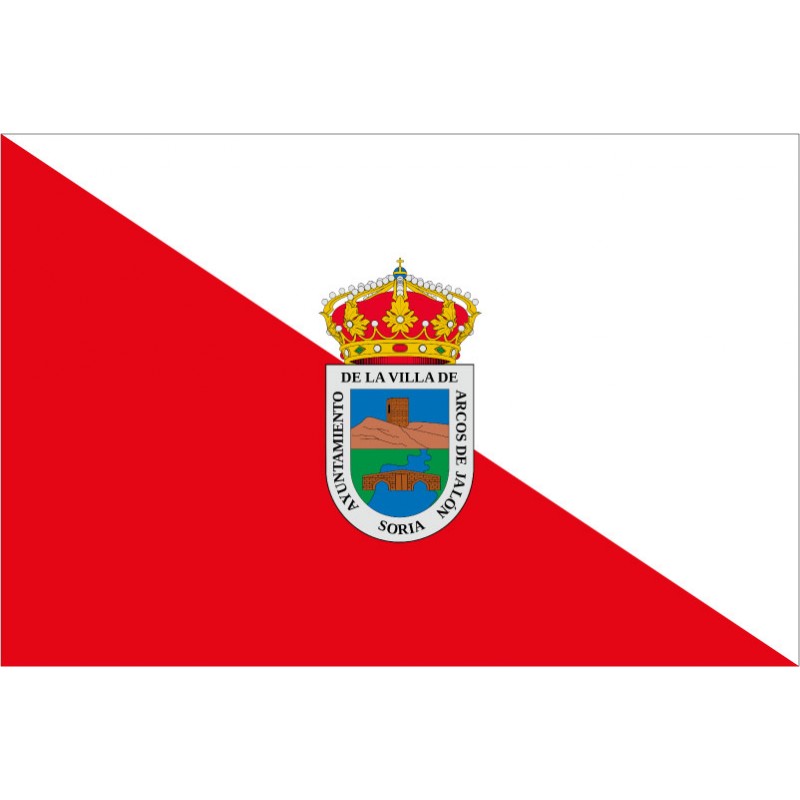 Bandera de Arcos de Jalón