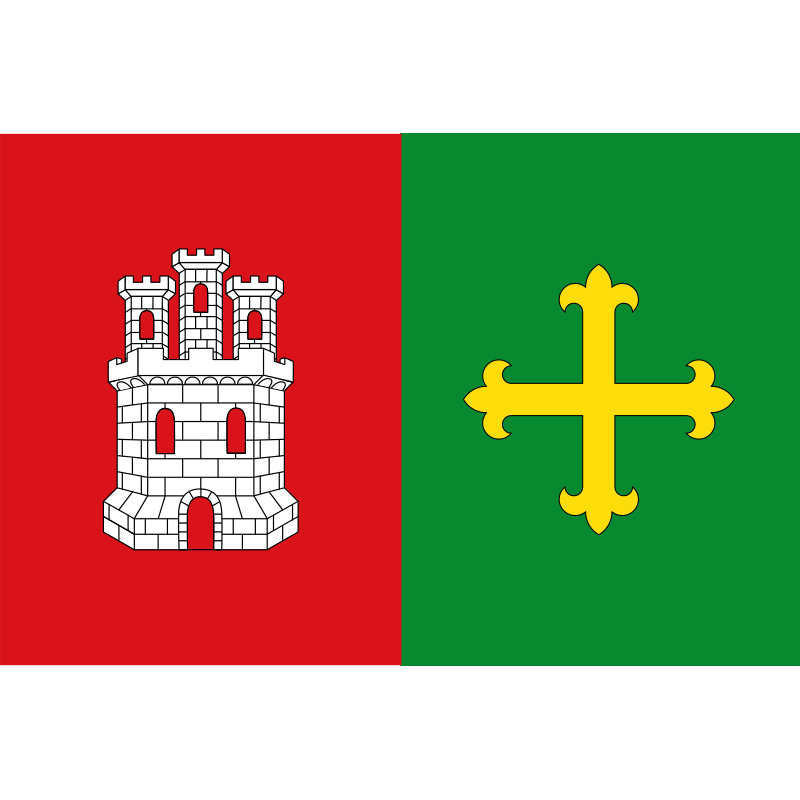 Bandera de Melgar de Yuso