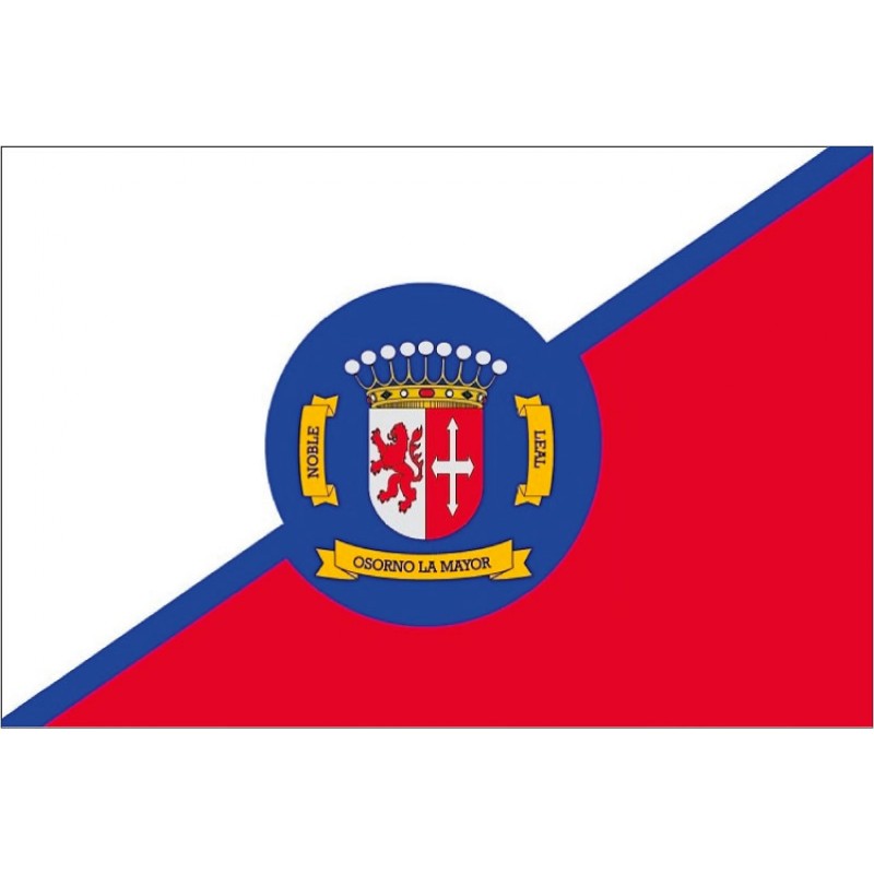 Bandera de Osorno La Mayor
