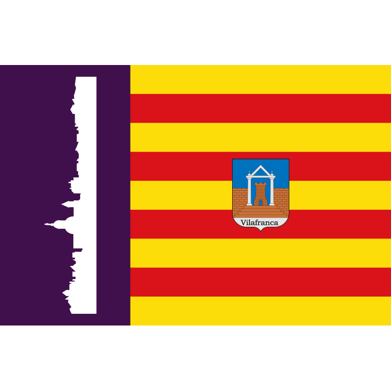 Bandera de Vilafranca de Bonany