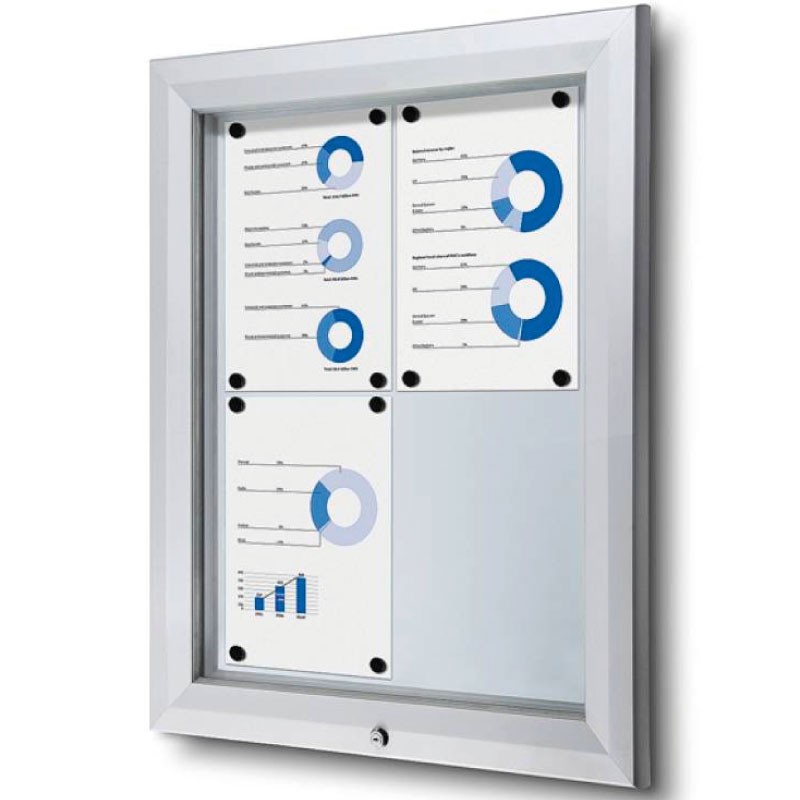 Vitrina de Exterior Magnética 4xA4