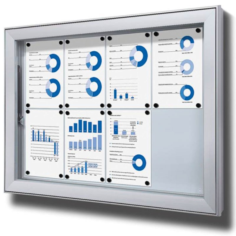 Vitrina de Exterior Premium 8xA4