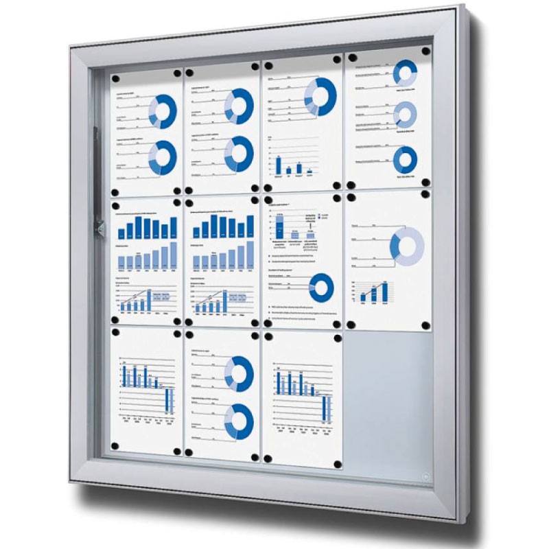 Vitrina de Exterior Premium 12xA4