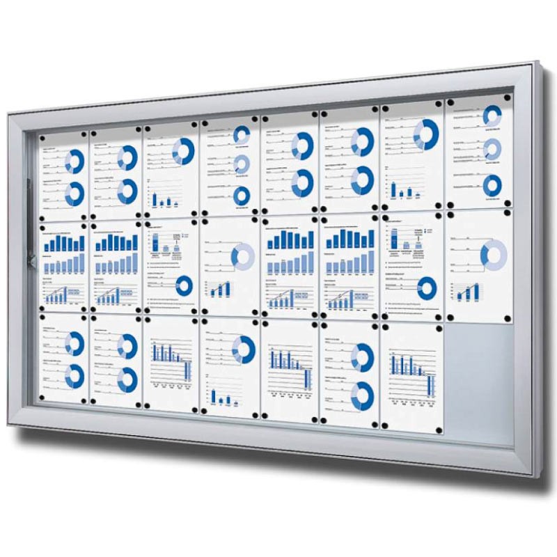 Vitrina de Exterior Premium 24xA4