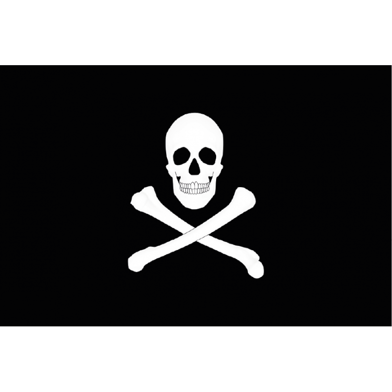 Bandera Pirata. Modelo 3