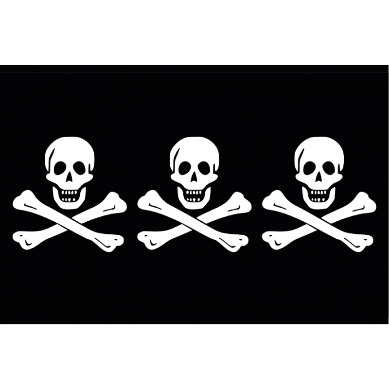 Bandera Pirata. Modelo 7