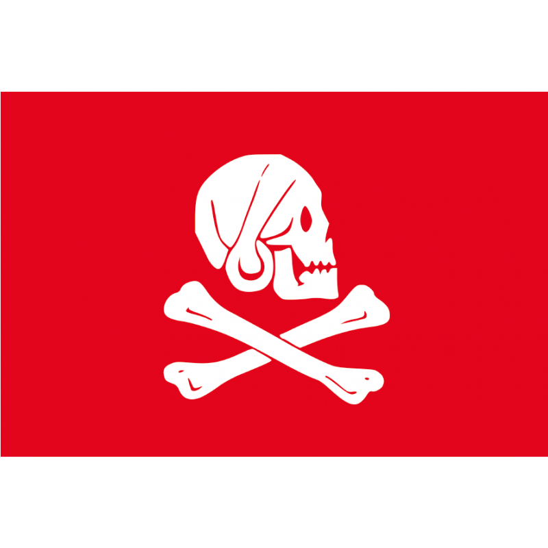 Bandera Pirata. Modelo 20