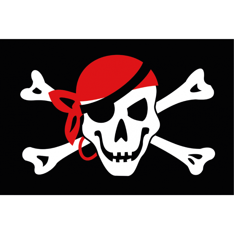 Bandera Pirata. Modelo 22