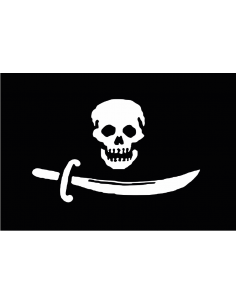 Bandera Pirata. Modelo 23