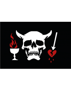 Bandera Pirata. Modelo 25