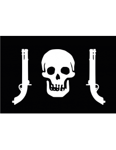 Bandera Pirata. Modelo 28