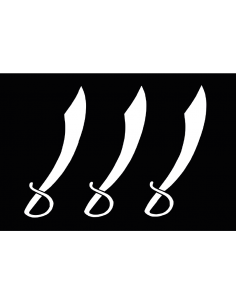 Bandera Pirata. Modelo 35