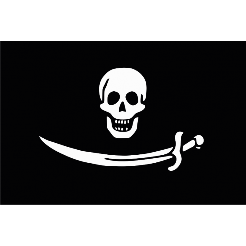 Bandera Pirata. Modelo 39