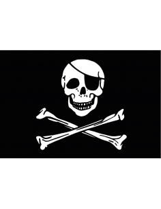 Bandera Pirata. Modelo 43