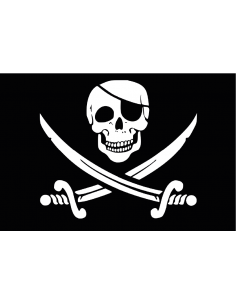 Bandera Pirata. Modelo 44