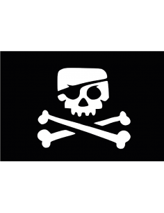 Bandera Pirata. Modelo 48