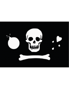 Bandera Pirata. Modelo 54