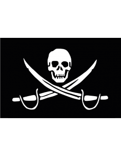 Bandera Pirata. Modelo 55