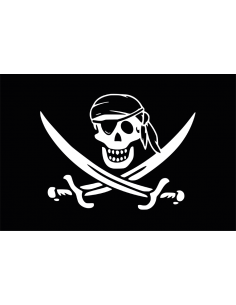 Bandera Pirata. Modelo 62