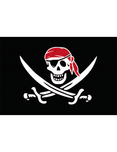 Bandera Pirata. Modelo 63