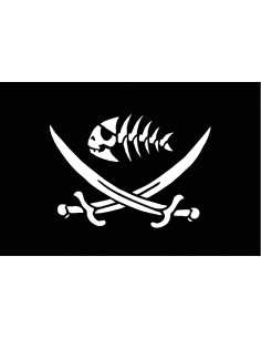 Bandera Pirata. Modelo 64