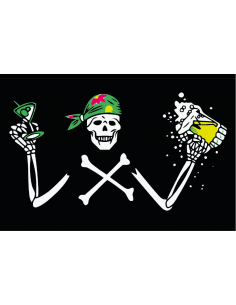 Bandera Pirata. Modelo 65