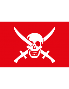 Bandera Pirata. Modelo 66