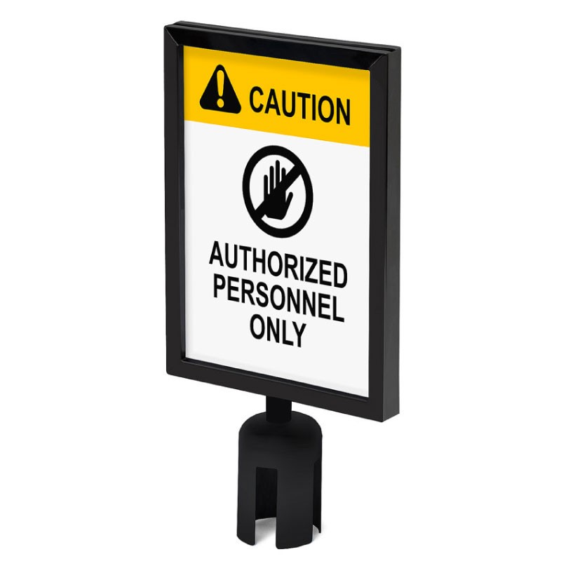 Cartel para Poste de Cinta Económico