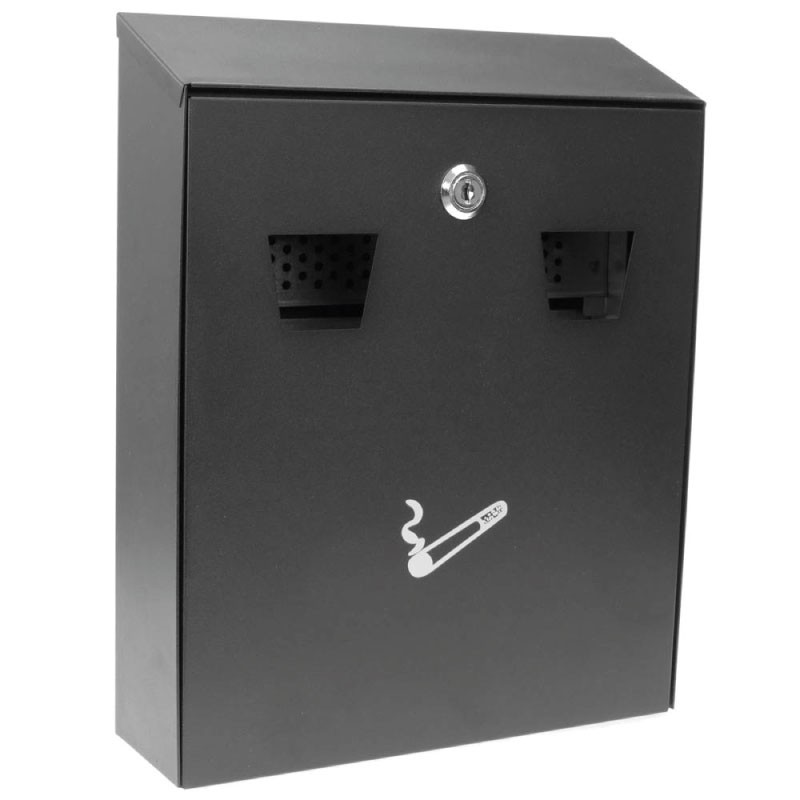 Cenicero Mural Grande. Negro