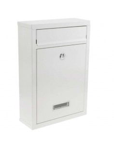 Buzón de Acero. Blanco o Negro