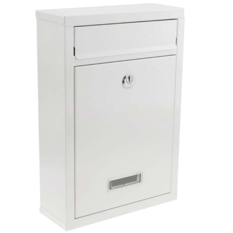 Buzón de Acero. Blanco o Negro