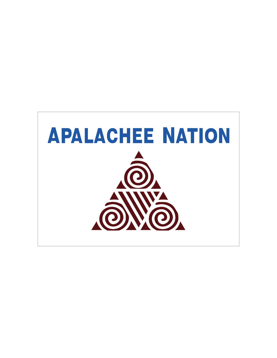 Bandera de Los Apalaches