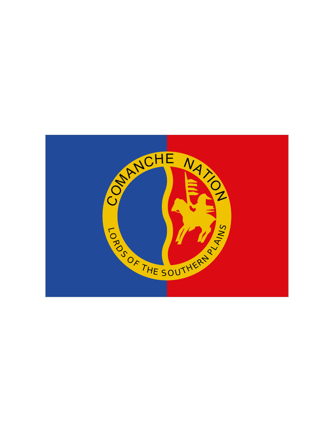 Bandera Pueblo Comanche