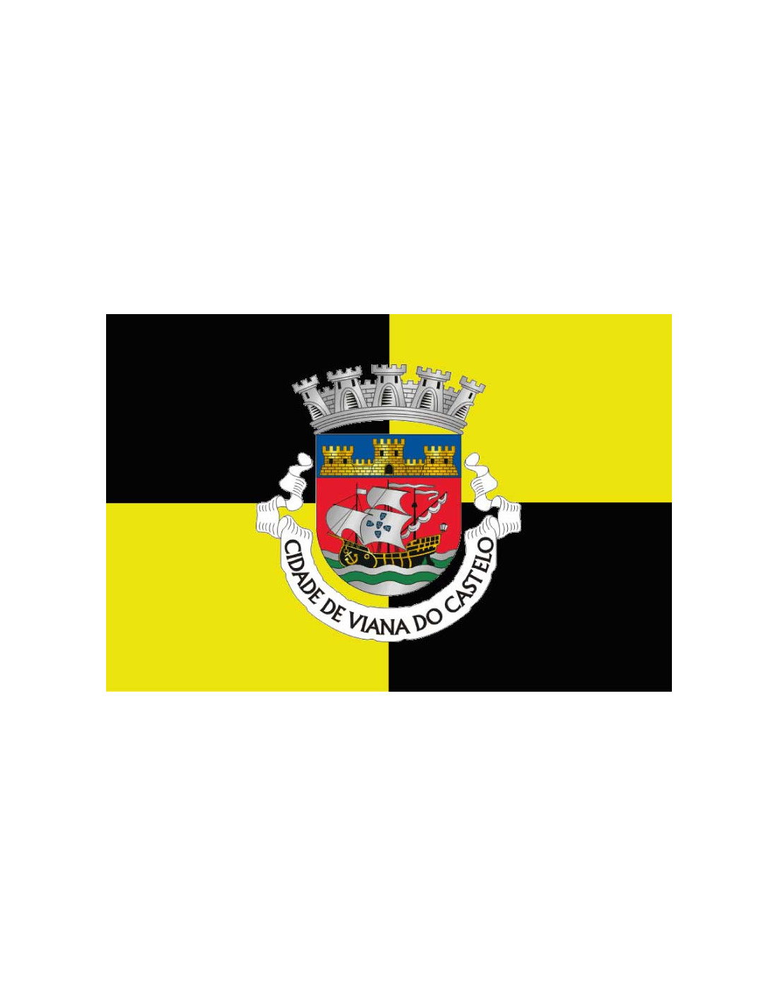 Bandera-de-Viana-do-Castelo