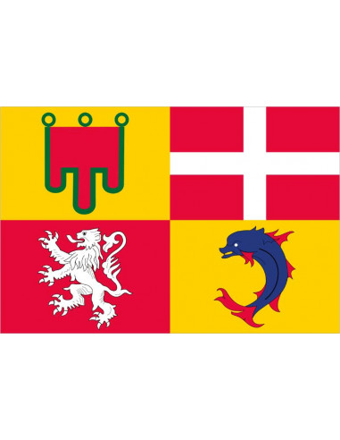 Bandera-Región-de-Auvergne-Rhône-Alpes-Auvernia-Ródano-Alpes