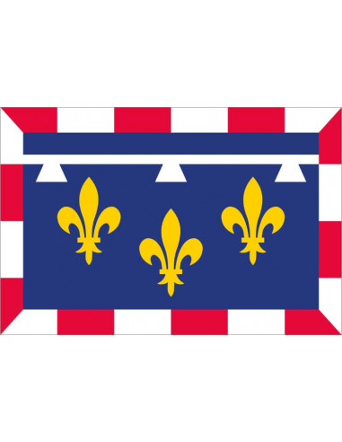 Bandera-Región-Centre-Val-de-Loire-Centro-Valle-del-Loira