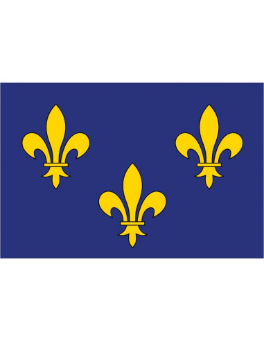 Bandera-Región-de-Île-de-France-Isla-de-Francia