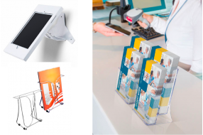 EXPOSITORES SOBREMESA MOSTRADOR Y MURAL