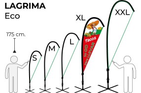 FLY BANNER LAGRIMA ECO